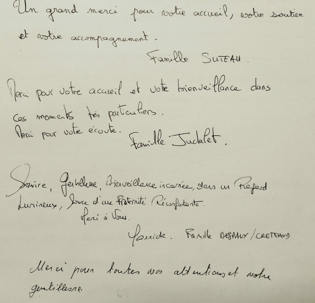 Pompes Funebres St Mars La Jaille Famille SUTEAU Famille JUDALET Et Famille DESPAUX